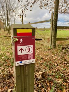 Wandelwalhalla Challenge wandelroute in de Vlaamse Ardennen. Je wordt direct ondergedompeld in de betoverende sfeer van het Muziekbos en bij het verlaten van de bosweg krijg je meteen al een staaltje van wat deze streek te bieden heeft: glooiende heuvels en groene velden, een occasionele kerktoren of ouderwetse windmolen en meanderende weggetjes zo ver het oog reikt. Dit is een wandelknooppunt route