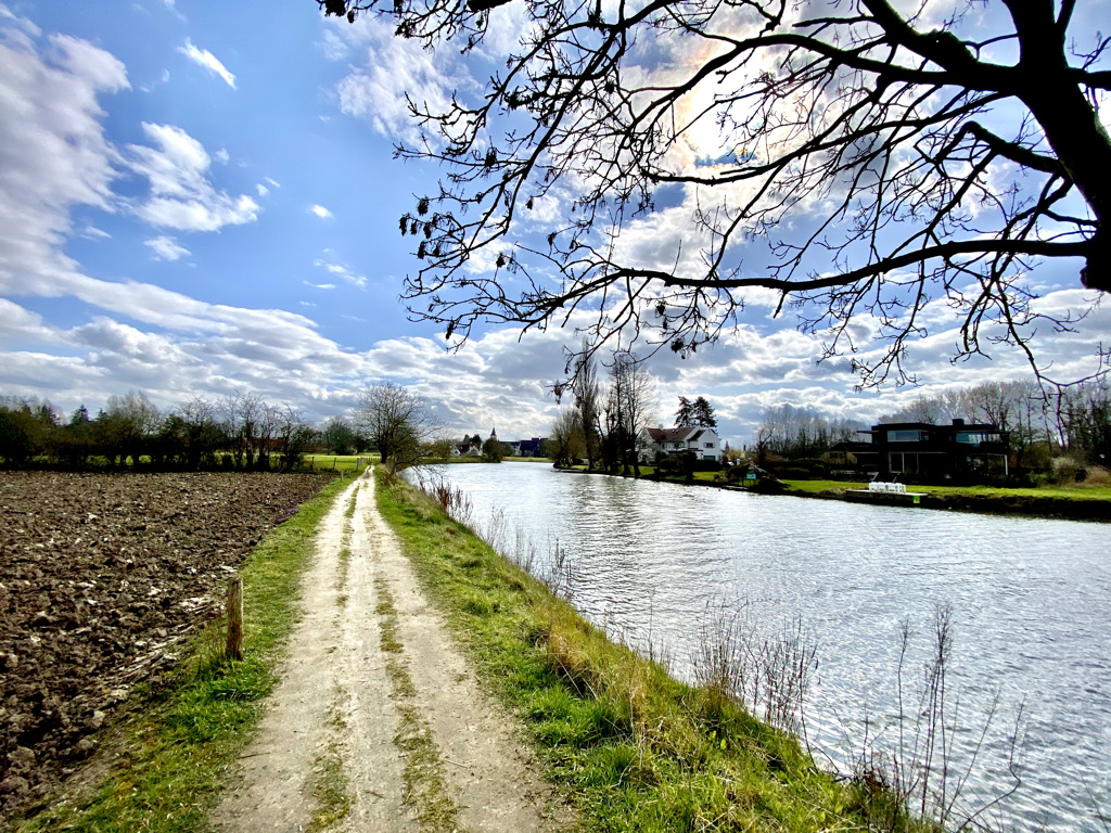 De Leie op de Afsnee-Keuze wandelroute